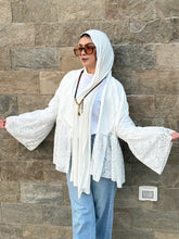 White open blouse
